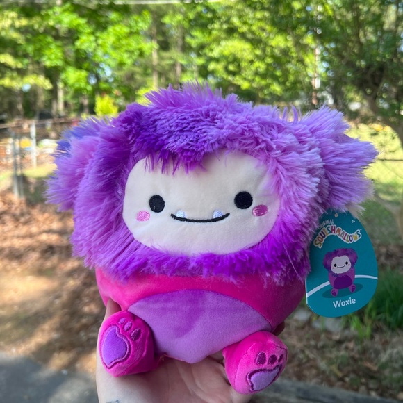 Peluche Squishmallows Bigfoot Woxie 13 Cm: Morbido Peluche Da Collezione Serie 19A - 3